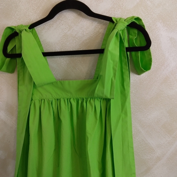 XS Oversized Sundress By Christopher John Rogers POCKETS Little - Picture 3 of 11